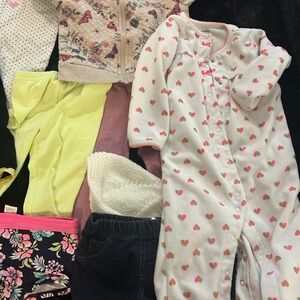 👶🎀 Baby Girl NAME BRAND BUNDLE – 14 Pieces – 6M to 2T (Mostly 12M!)